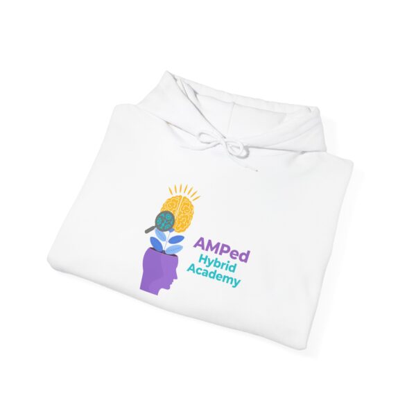 AMPed Hybrid Academy - Unisex Heavy Blend™ Hooded Sweatshirt - Image 8