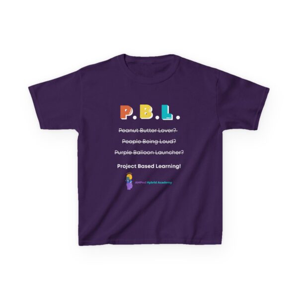 Project Based Learning - Kids Heavy Cotton™ Tee - Image 2