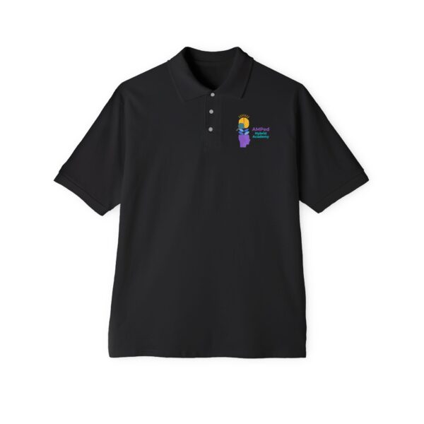 AMPed Hybrid Academy - Men's Piqué Polo - Image 9