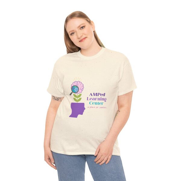 AMPed Learning Center Unisex Heavy Cotton Tee - Image 40