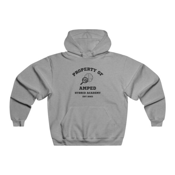 Property of AMPed Hybrid Academy - Men's NUBLEND® Hooded Sweatshirt - Image 3
