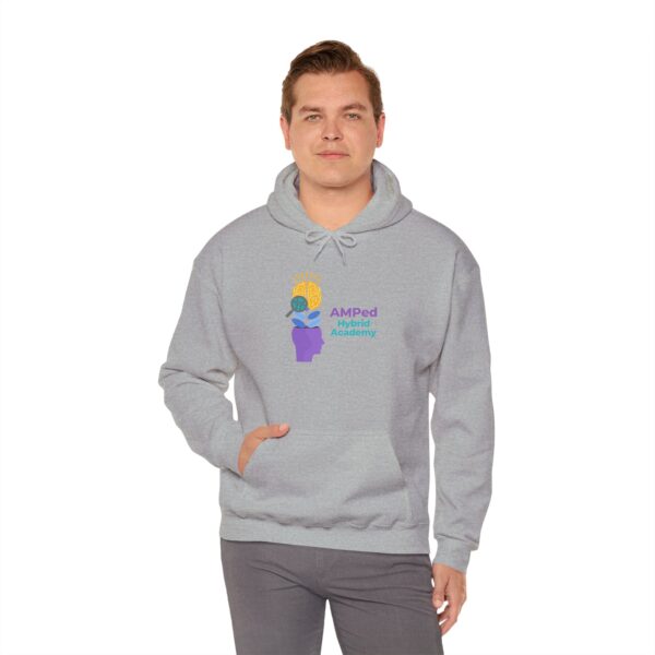 AMPed Hybrid Academy - Unisex Heavy Blend™ Hooded Sweatshirt - Image 24