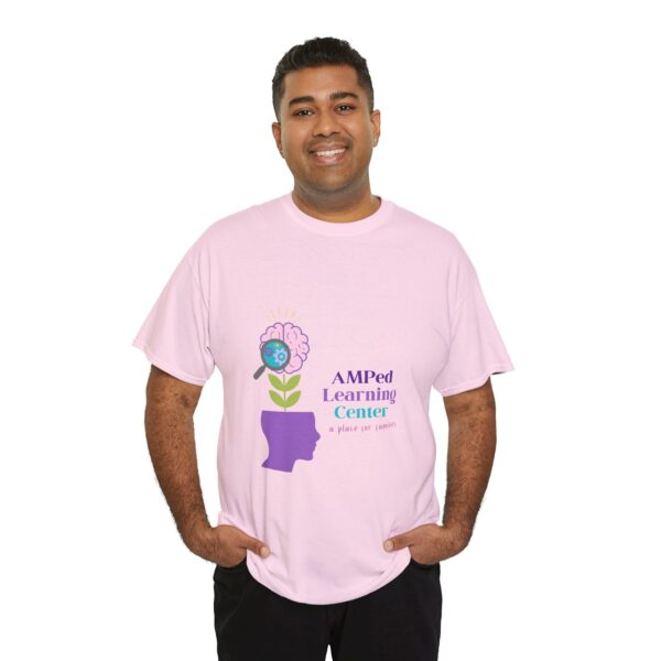 AMPed Learning Center Unisex Heavy Cotton Tee - Image 19