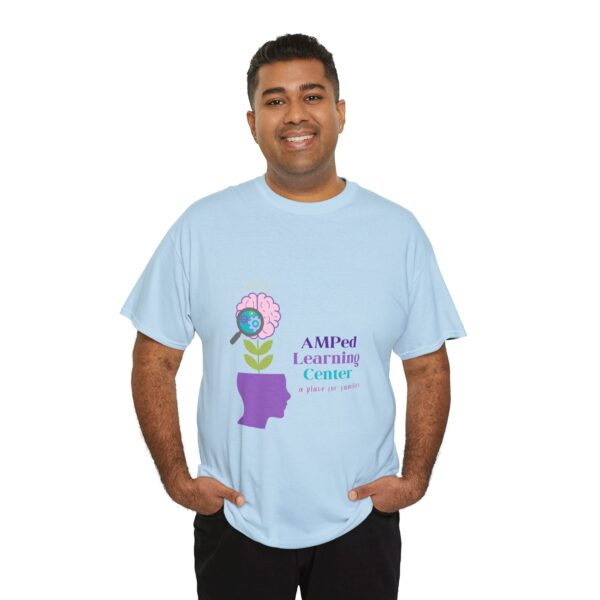 AMPed Learning Center Unisex Heavy Cotton Tee - Image 7