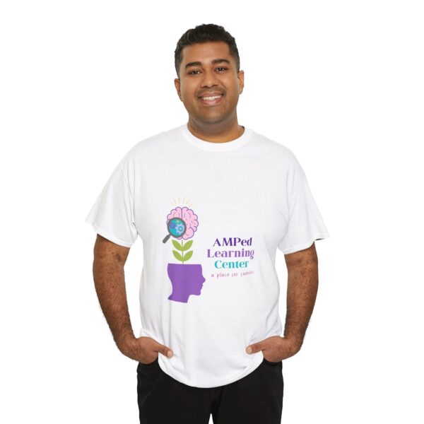AMPed Learning Center Unisex Heavy Cotton Tee - Image 27