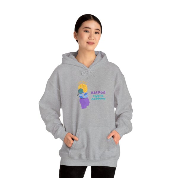AMPed Hybrid Academy - Unisex Heavy Blend™ Hooded Sweatshirt - Image 23