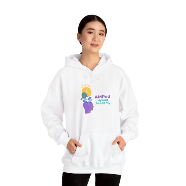 AMPed Hybrid Academy - Unisex Heavy Blend™ Hooded Sweatshirt - Image 11