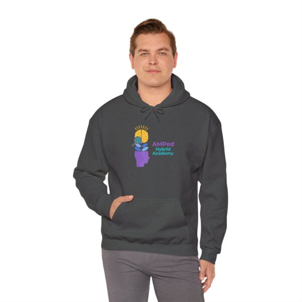 AMPed Hybrid Academy - Unisex Heavy Blend™ Hooded Sweatshirt - Image 20