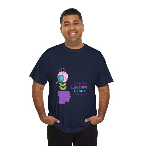 AMPed Learning Center Unisex Heavy Cotton Tee - Image 23