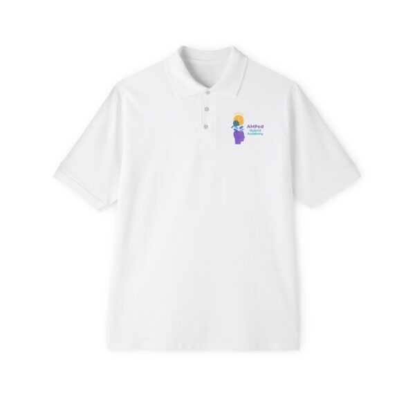 AMPed Hybrid Academy - Men's Piqué Polo - Image 2