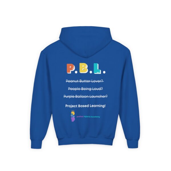 Project Based Learning - Youth Heavy Blend Hooded Sweatshirt - Image 22