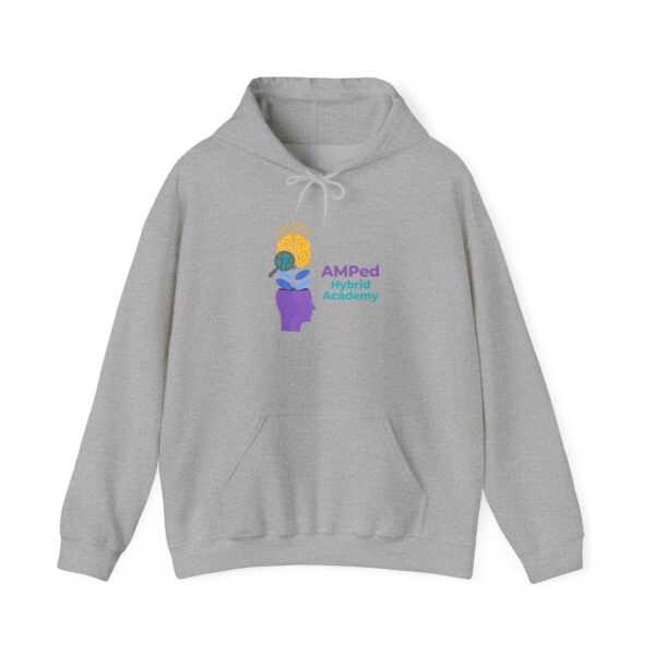 AMPed Hybrid Academy - Unisex Heavy Blend™ Hooded Sweatshirt - Image 21