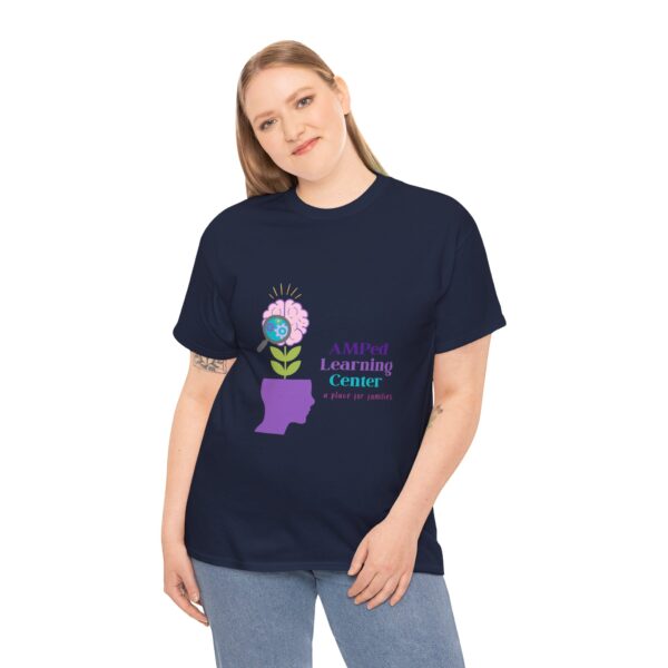 AMPed Learning Center Unisex Heavy Cotton Tee - Image 24