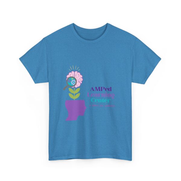 AMPed Learning Center Unisex Heavy Cotton Tee - Image 45