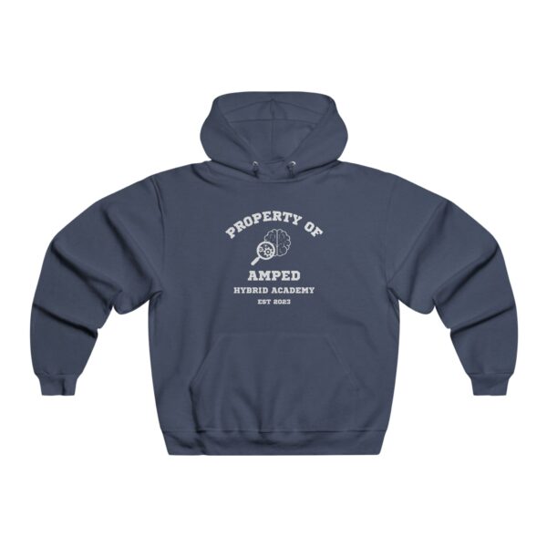 Property of AMPed Hybrid Academy - Men's NUBLEND® Hooded Sweatshirt - Image 5