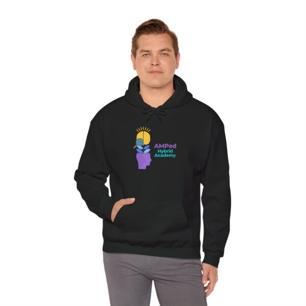 AMPed Hybrid Academy - Unisex Heavy Blend™ Hooded Sweatshirt - Image 32