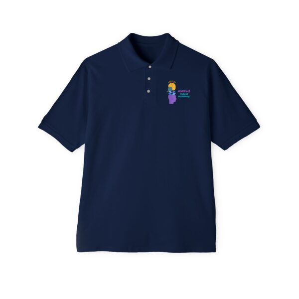 AMPed Hybrid Academy - Men's Piqué Polo - Image 13