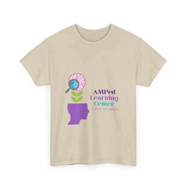 AMPed Learning Center Unisex Heavy Cotton Tee - Image 33