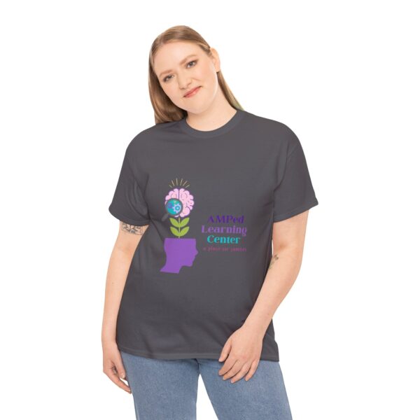 AMPed Learning Center Unisex Heavy Cotton Tee - Image 12