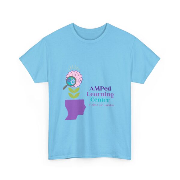 AMPed Learning Center Unisex Heavy Cotton Tee - Image 2