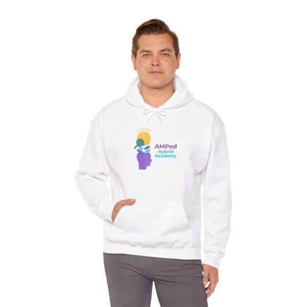 AMPed Hybrid Academy - Unisex Heavy Blend™ Hooded Sweatshirt - Image 12