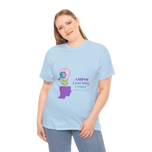 AMPed Learning Center Unisex Heavy Cotton Tee - Image 8