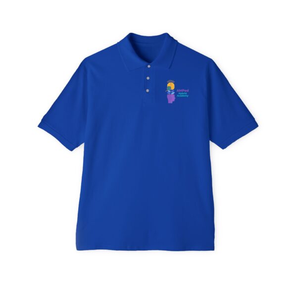 AMPed Hybrid Academy - Men's Piqué Polo - Image 17