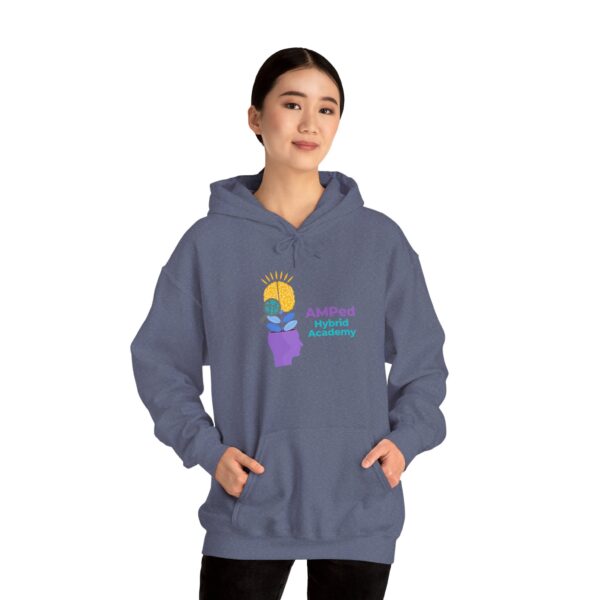AMPed Hybrid Academy - Unisex Heavy Blend™ Hooded Sweatshirt - Image 35