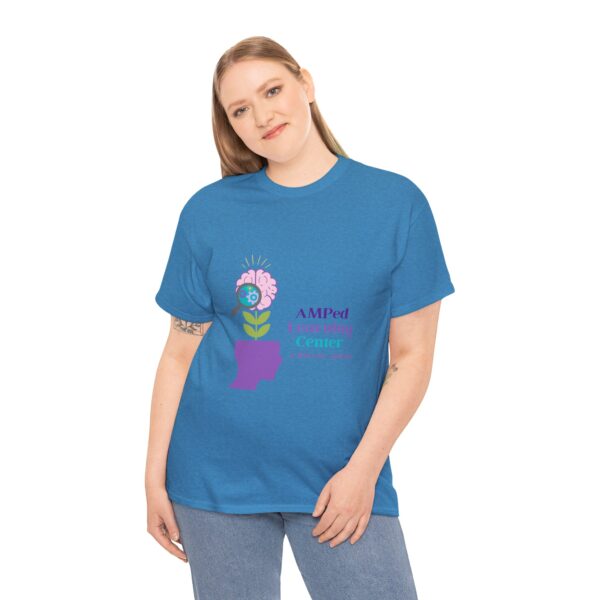 AMPed Learning Center Unisex Heavy Cotton Tee - Image 48