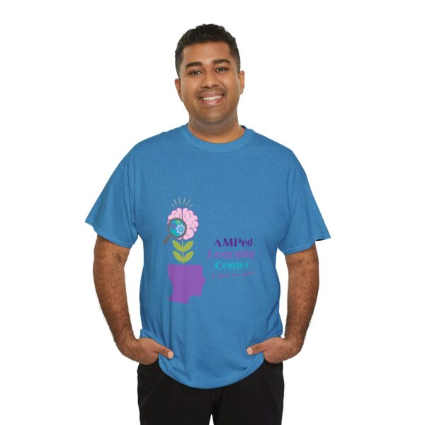 AMPed Learning Center Unisex Heavy Cotton Tee - Image 47
