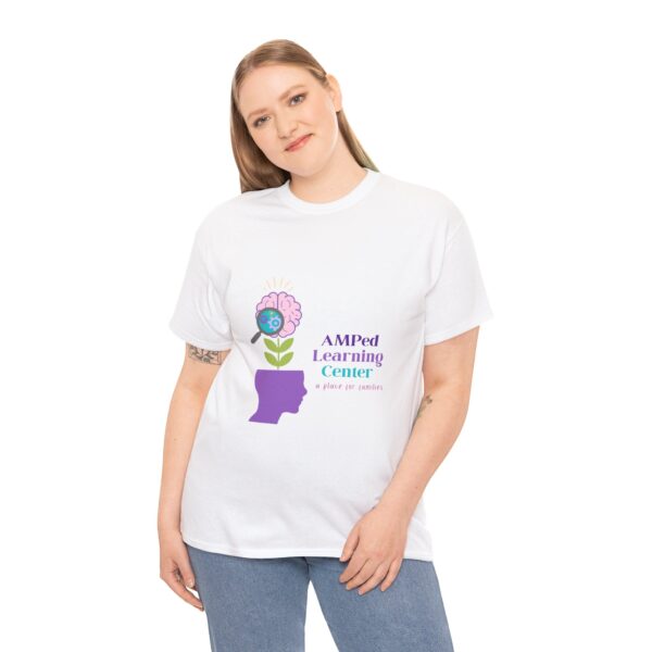 AMPed Learning Center Unisex Heavy Cotton Tee - Image 28