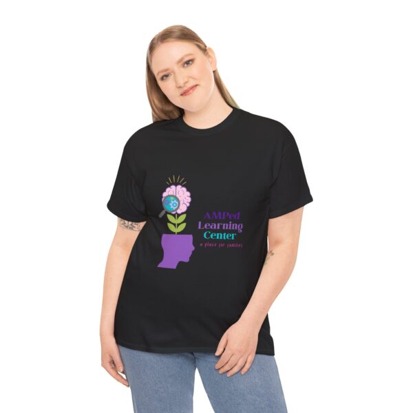 AMPed Learning Center Unisex Heavy Cotton Tee - Image 16