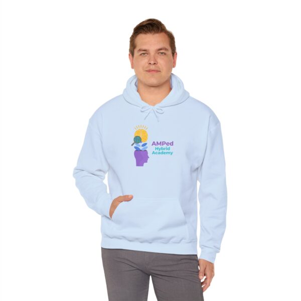 AMPed Hybrid Academy - Unisex Heavy Blend™ Hooded Sweatshirt - Image 16