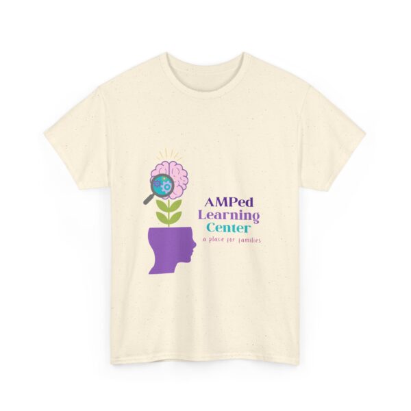 AMPed Learning Center Unisex Heavy Cotton Tee - Image 37