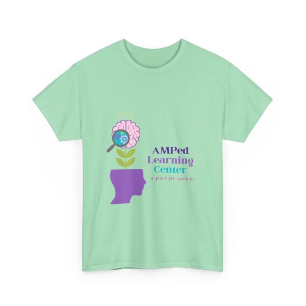 AMPed Learning Center Unisex Heavy Cotton Tee - Image 41