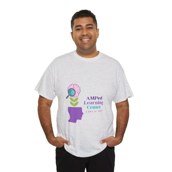 AMPed Learning Center Unisex Heavy Cotton Tee - Image 31