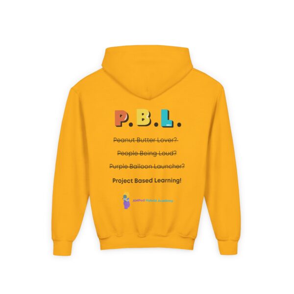 Project Based Learning - Youth Heavy Blend Hooded Sweatshirt - Image 10
