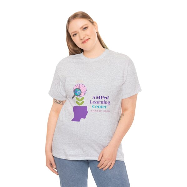 AMPed Learning Center Unisex Heavy Cotton Tee - Image 32