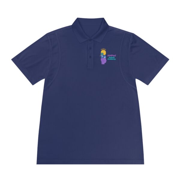 AMPed Hybrid Academy - Men's Sport Polo Shirt - Comfortable Activewear, Casual Weekend Outfits, Gifts for Dad, Gym Wear, Summer Essentials - Image 25
