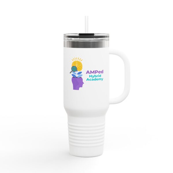 Stylish Insulated Travel Mug for On-the-Go Hydration, Perfect for Students, Teachers, and Eco-Conscious Individuals, 40oz Coffee Cup - Image 4