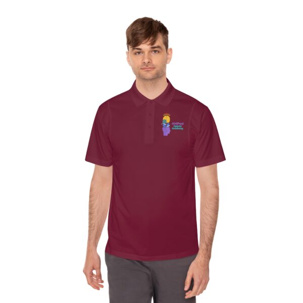 AMPed Hybrid Academy - Men's Sport Polo Shirt - Comfortable Activewear, Casual Weekend Outfits, Gifts for Dad, Gym Wear, Summer Essentials - Image 33