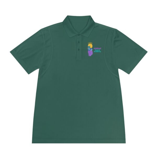 AMPed Hybrid Academy - Men's Sport Polo Shirt - Comfortable Activewear, Casual Weekend Outfits, Gifts for Dad, Gym Wear, Summer Essentials - Image 16