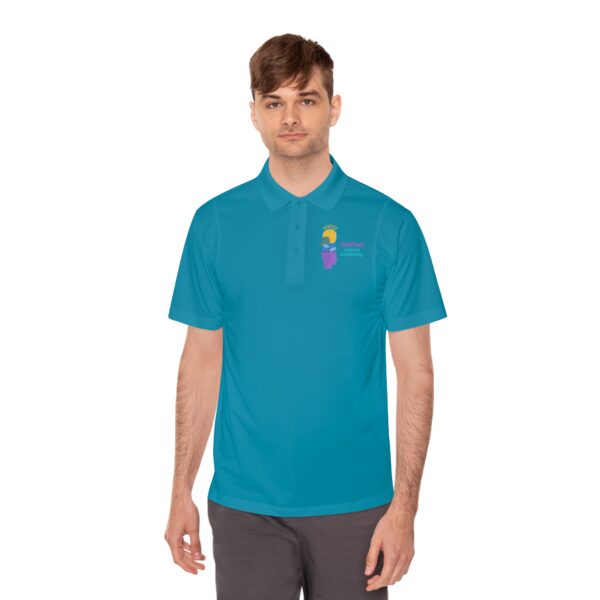 AMPed Hybrid Academy - Men's Sport Polo Shirt - Comfortable Activewear, Casual Weekend Outfits, Gifts for Dad, Gym Wear, Summer Essentials - Image 21