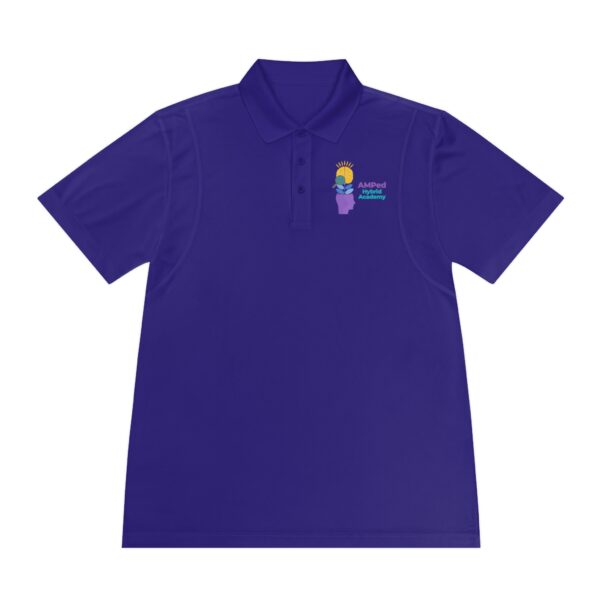 AMPed Hybrid Academy - Men's Sport Polo Shirt - Comfortable Activewear, Casual Weekend Outfits, Gifts for Dad, Gym Wear, Summer Essentials - Image 28