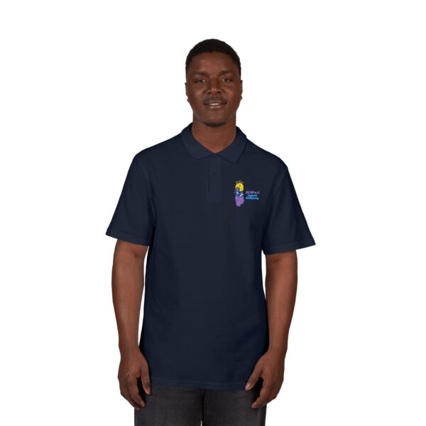 AMPed Hybrid Academy Embroidered Unisex Pique Polo Shirt, Casual Wear - Image 26