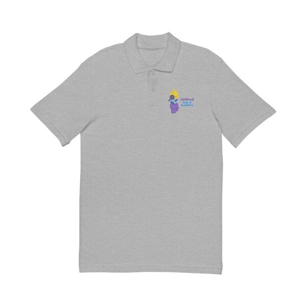 AMPed Hybrid Academy Embroidered Unisex Pique Polo Shirt, Casual Wear - Image 15