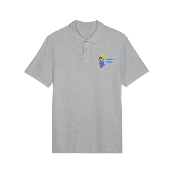AMPed Hybrid Academy Embroidered Unisex Pique Polo Shirt, Casual Wear - Image 17