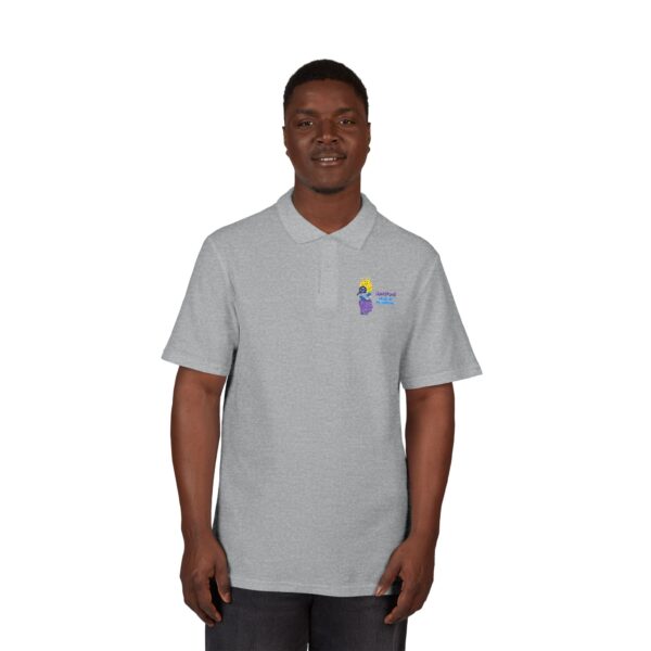 AMPed Hybrid Academy Embroidered Unisex Pique Polo Shirt, Casual Wear - Image 19