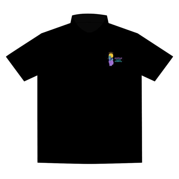 AMPed Hybrid Academy Logo Polo Shirt, Active Casual Wear - Image 5