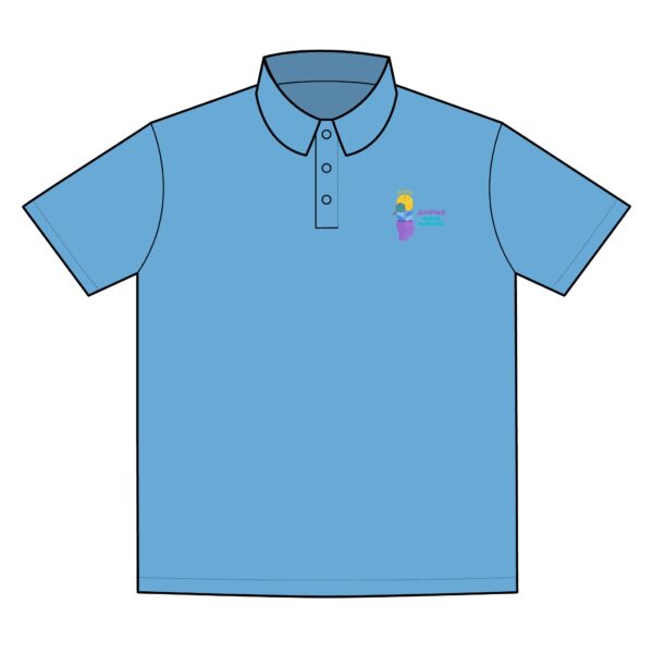 AMPed Hybrid Academy Logo Polo Shirt, Active Casual Wear - Image 8
